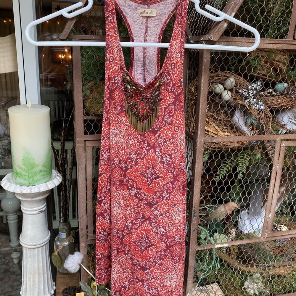 NWOT Hollister Boho attached Necklace XS